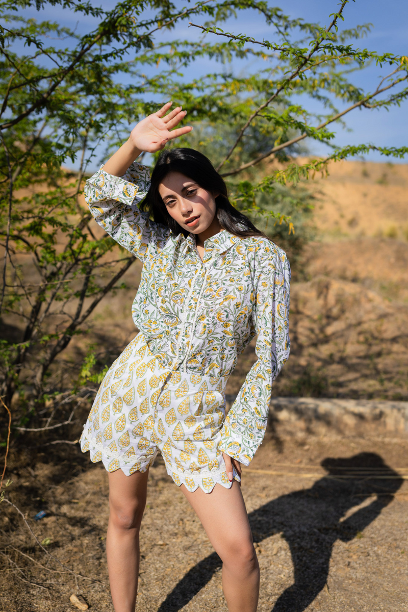 Pinã Colada cotton by Marche in ivory color for women Worldwide