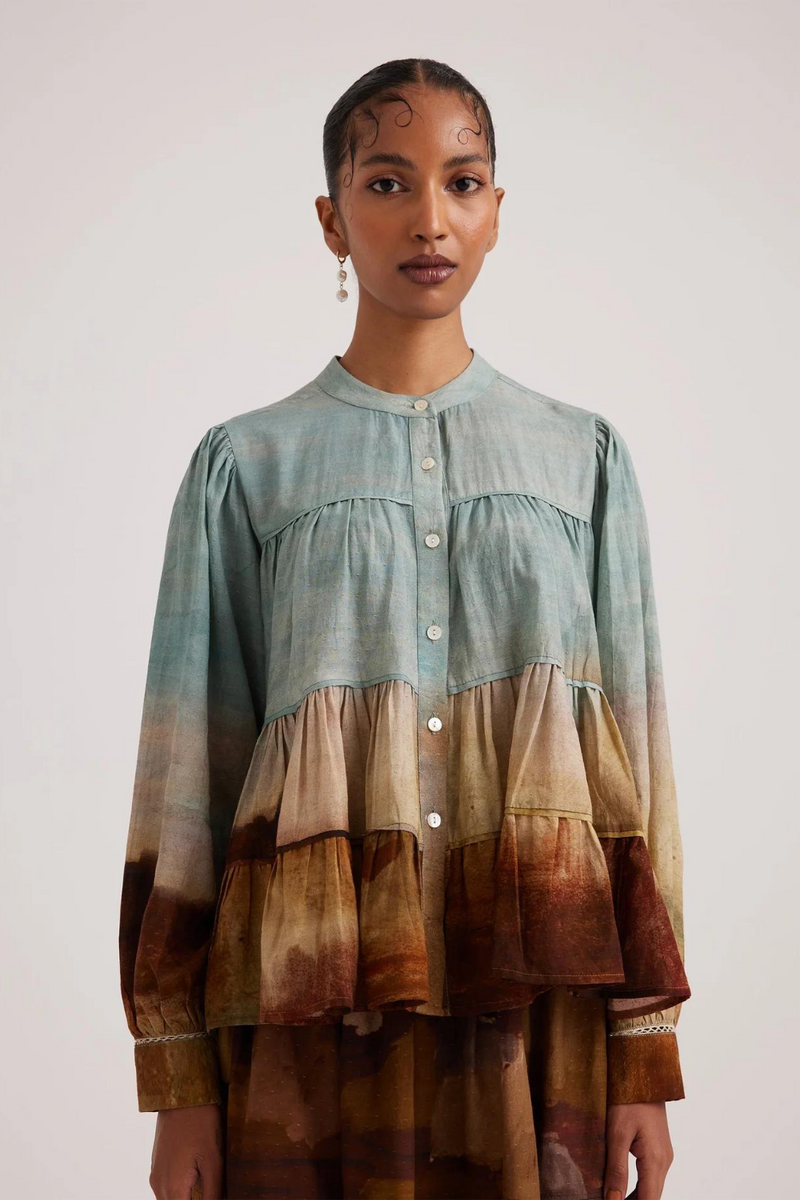 Tier Top-Blotch cotton by CORD for women Worldwide