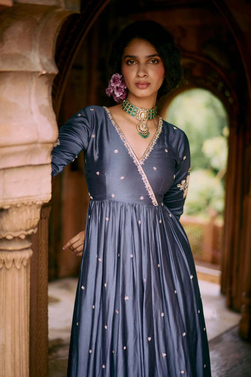 PH-2494 
Anghrakha 
Skirt 
Dupatta Set by Paulmi & Harsh for women Worldwide