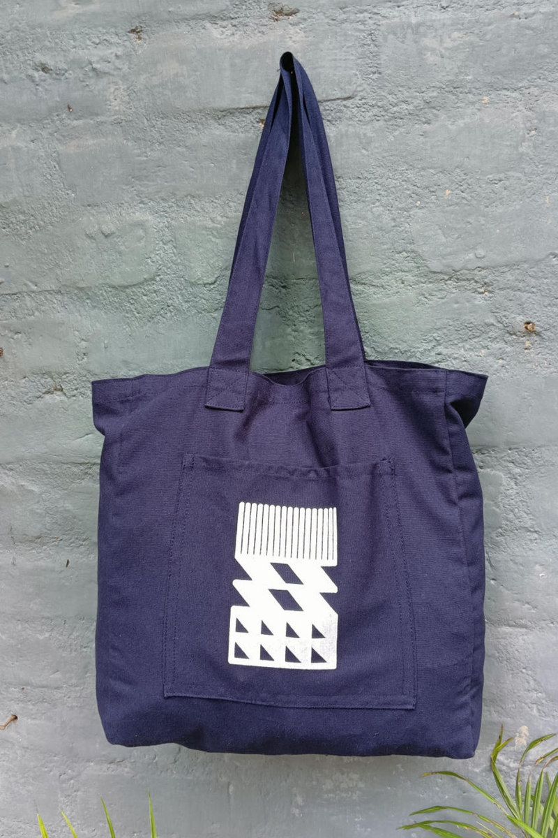 Bag For Life - Sailor Blue (Poem) by The Burlap People for Worldwide