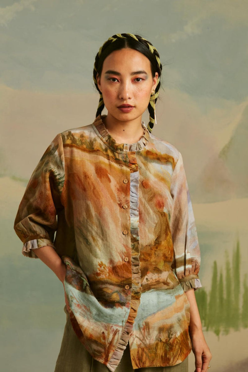 Peru Shirt - Terrain Top & Tunics by CORD for women Worldwide