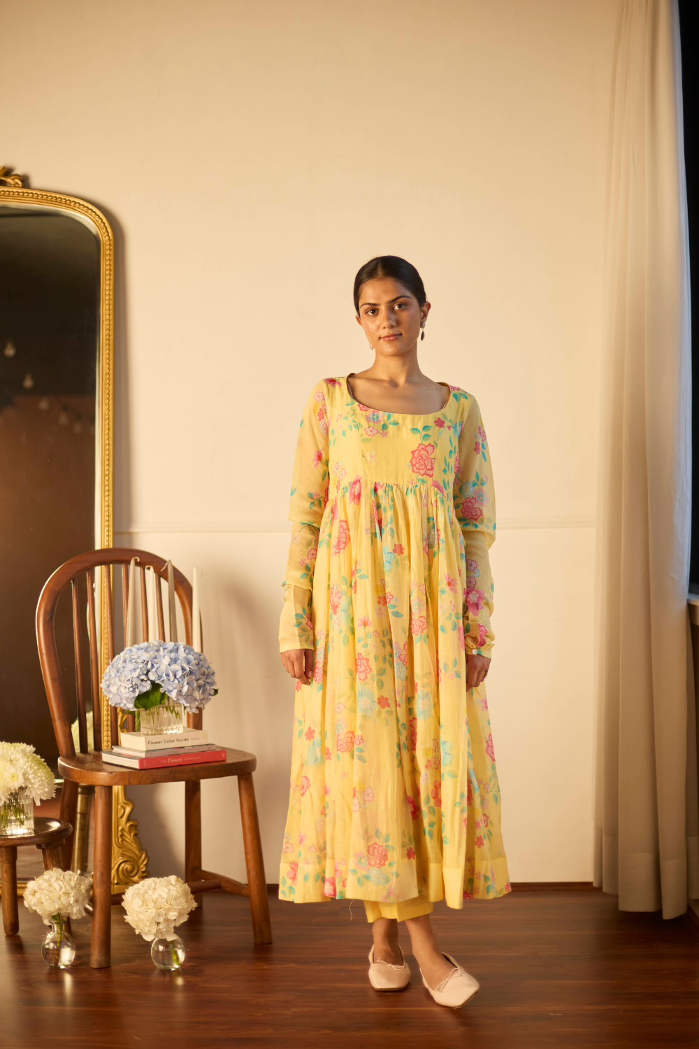 LEMON FLORETTE ANARKALI