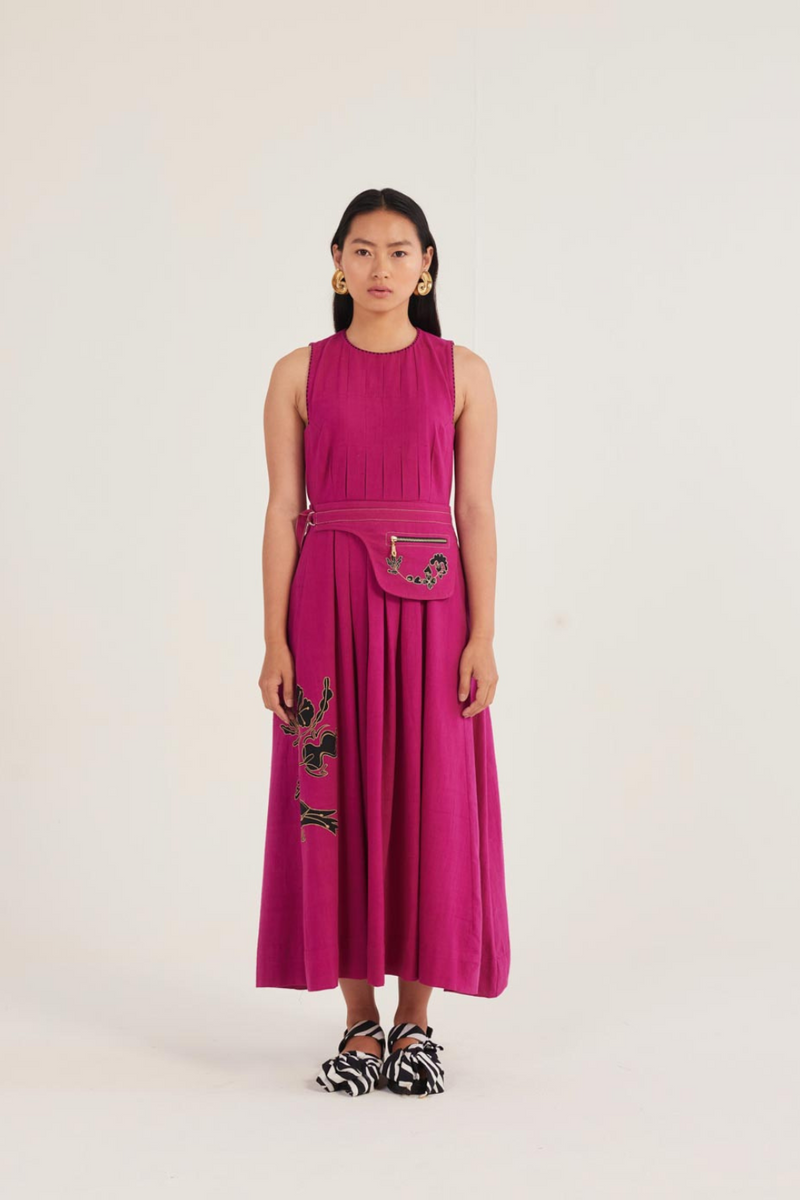 Tai Handloom Day Dress cotton by JodiLife for women Worldwide