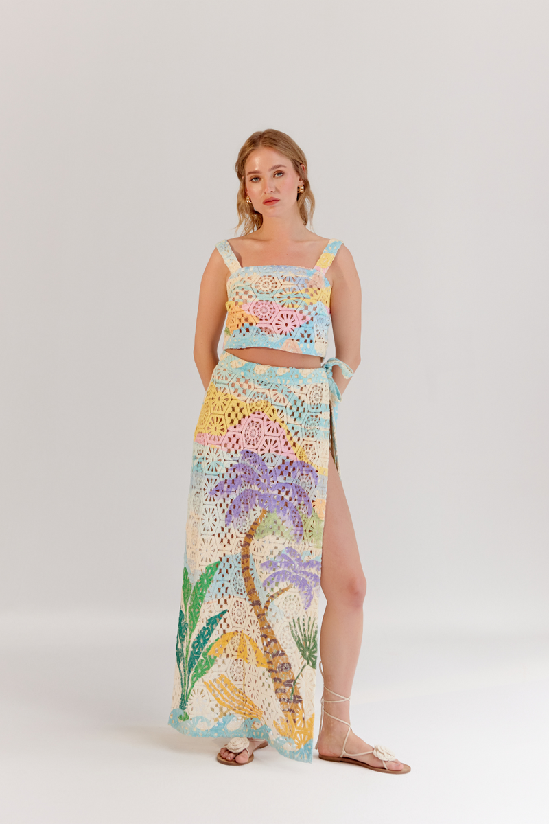 Magda Top - By the Sea by NOIB for women Worldwide