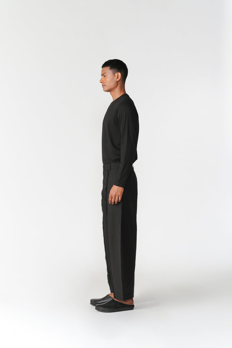 Komo Set co-ord set by Turn Black in black for men Worldwide