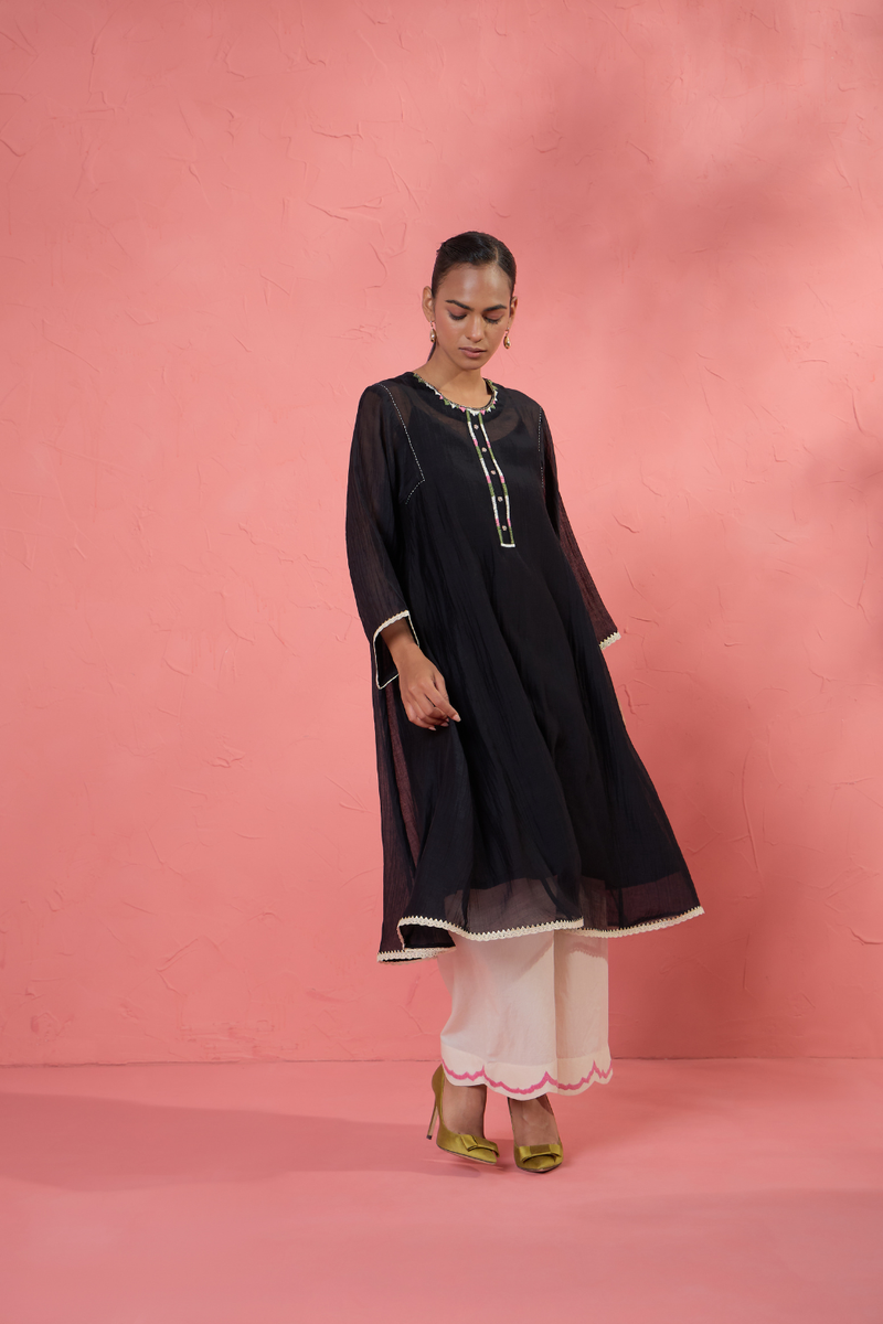 Zoya Set 2 cotton cambric light kurta set by AAVIDI in multicolor for women Worldwide