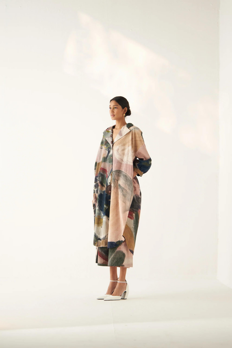 Wallflower Trench Set with belt