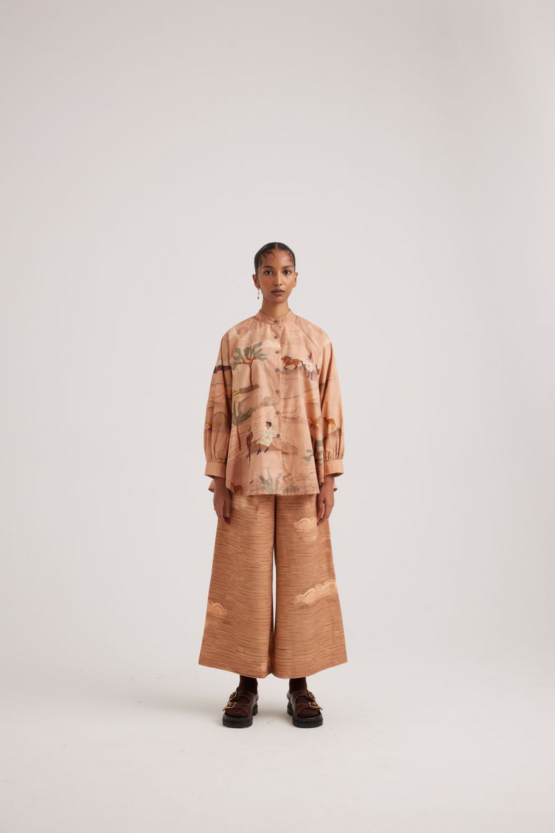 A-line Shirt-Derby satin by CORD for women Worldwide