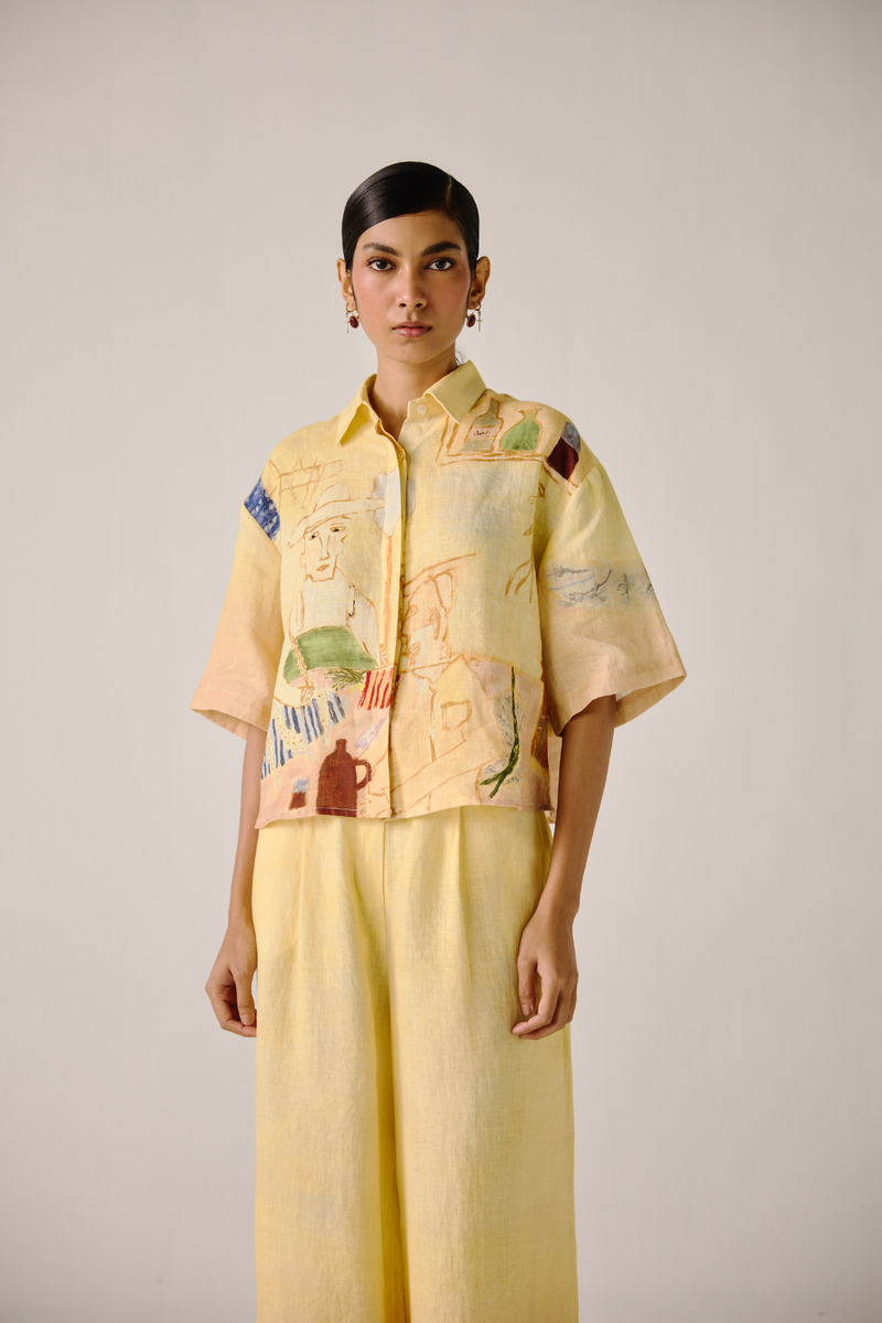 Ava Shirt - Fisherman Ombre by CORD for women Worldwide