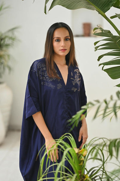 Midnight Sky - Kaftan Blue