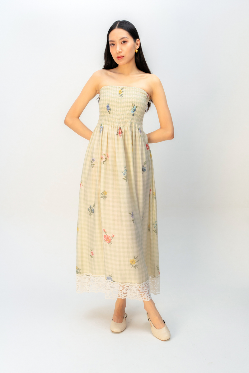 MEADOW DRESS mul dress by Ode to Odd in green for women Worldwide