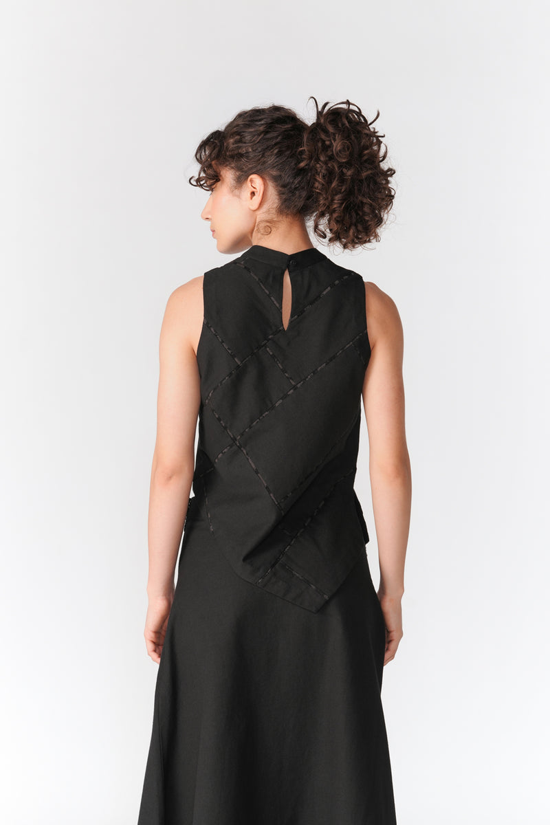 Uma Set co-ord set by Turn Black in black for women Worldwide