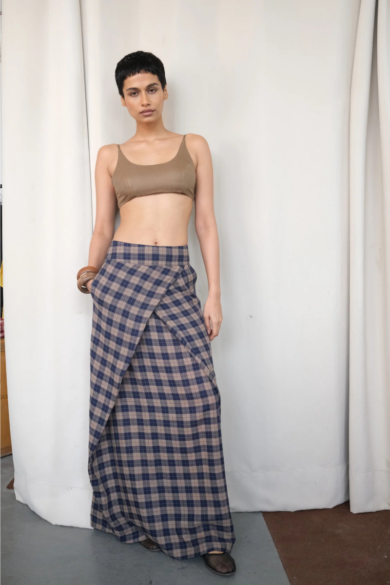 NAY SHAWL SKIRT-MIDNIGHT by Ituvana for women Worldwide
