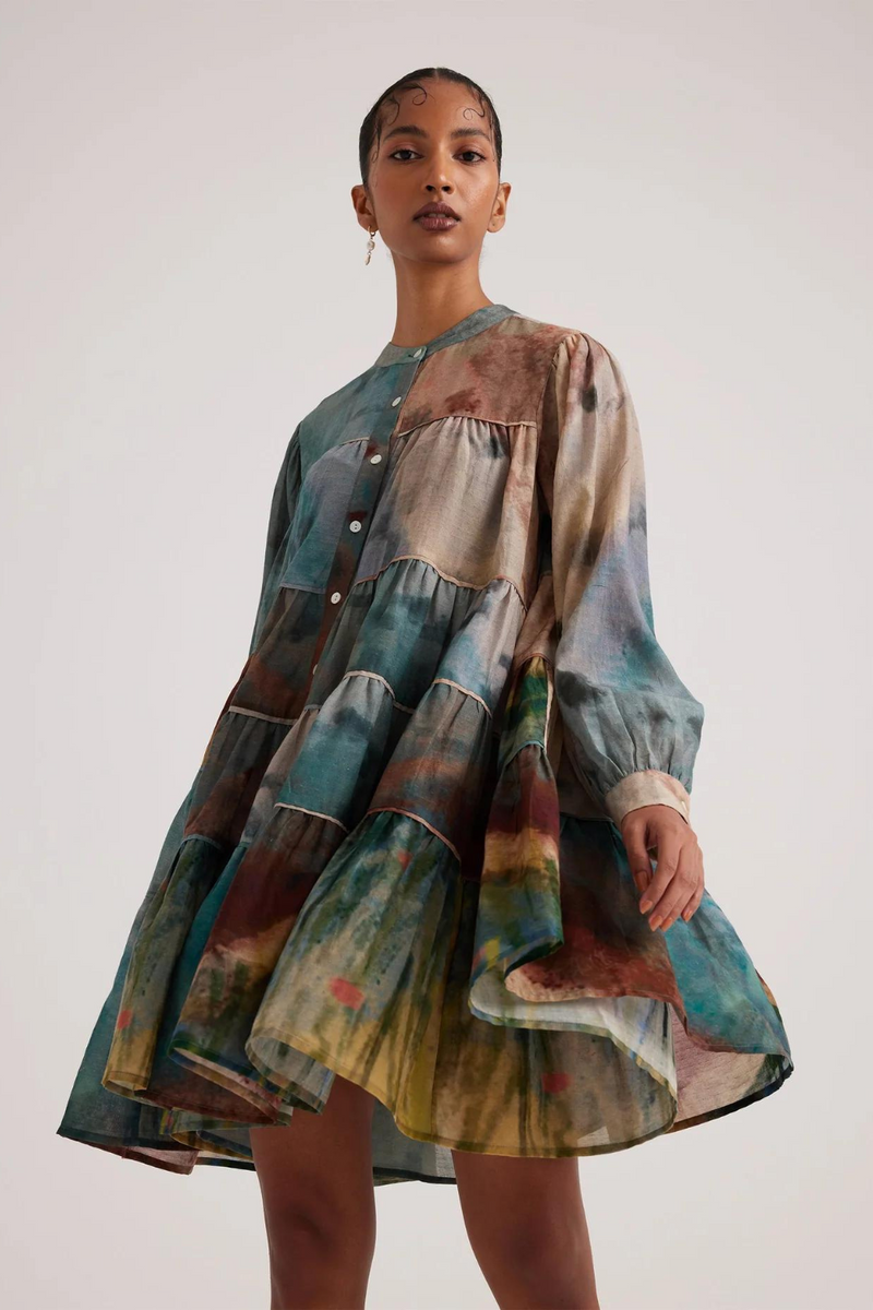 Tier Dress-Valley cotton by CORD for women Worldwide