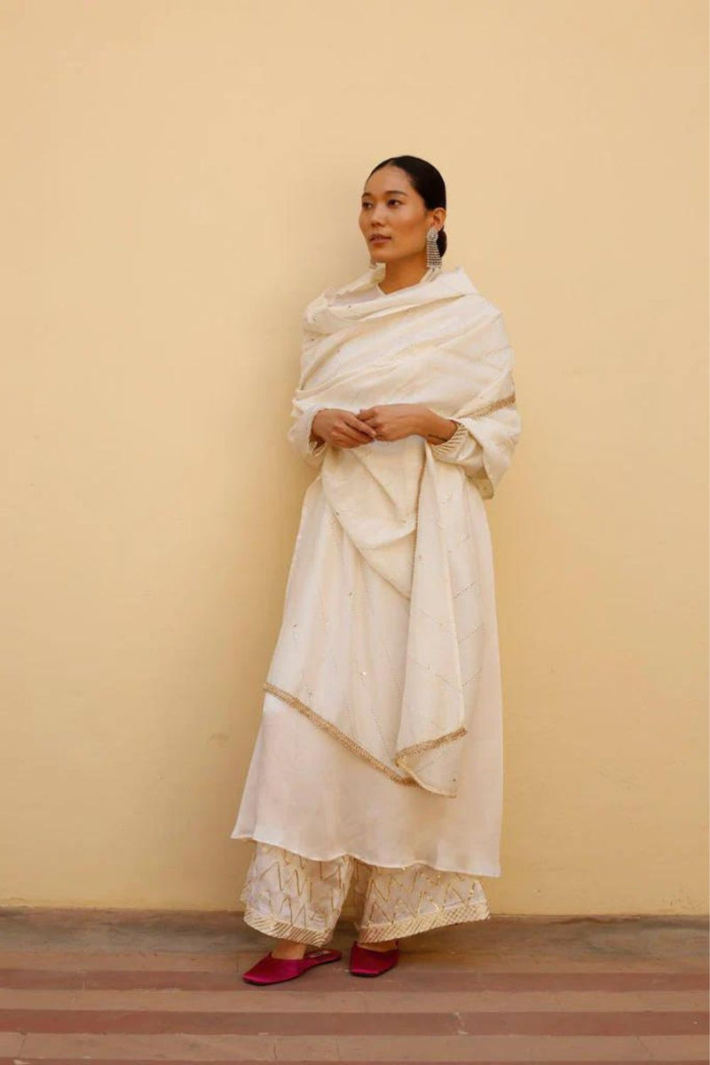 VANILLA (SET OF 3) Kurta Sets by TOKREE for women Worldwide