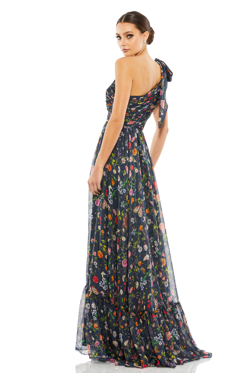 67938-Flowy Gown-Navy by Mac Duggal in navy color for women Worldwide