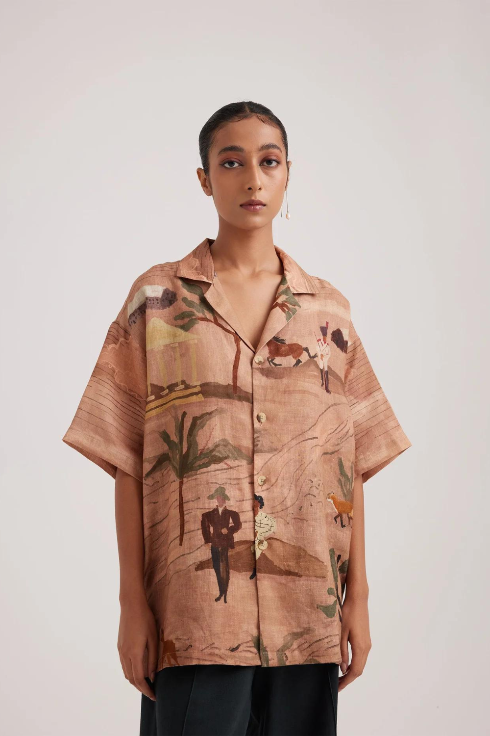 Unisex Oversized Shirt-Derby