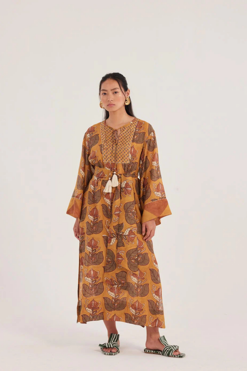 Dani Kaftan Dress silk by JodiLife for women Worldwide