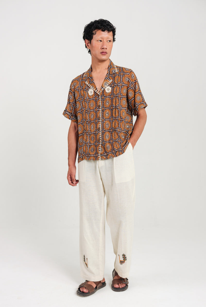 Choras Shirt cotton shirt by Jodi Men in brown for men Worldwide