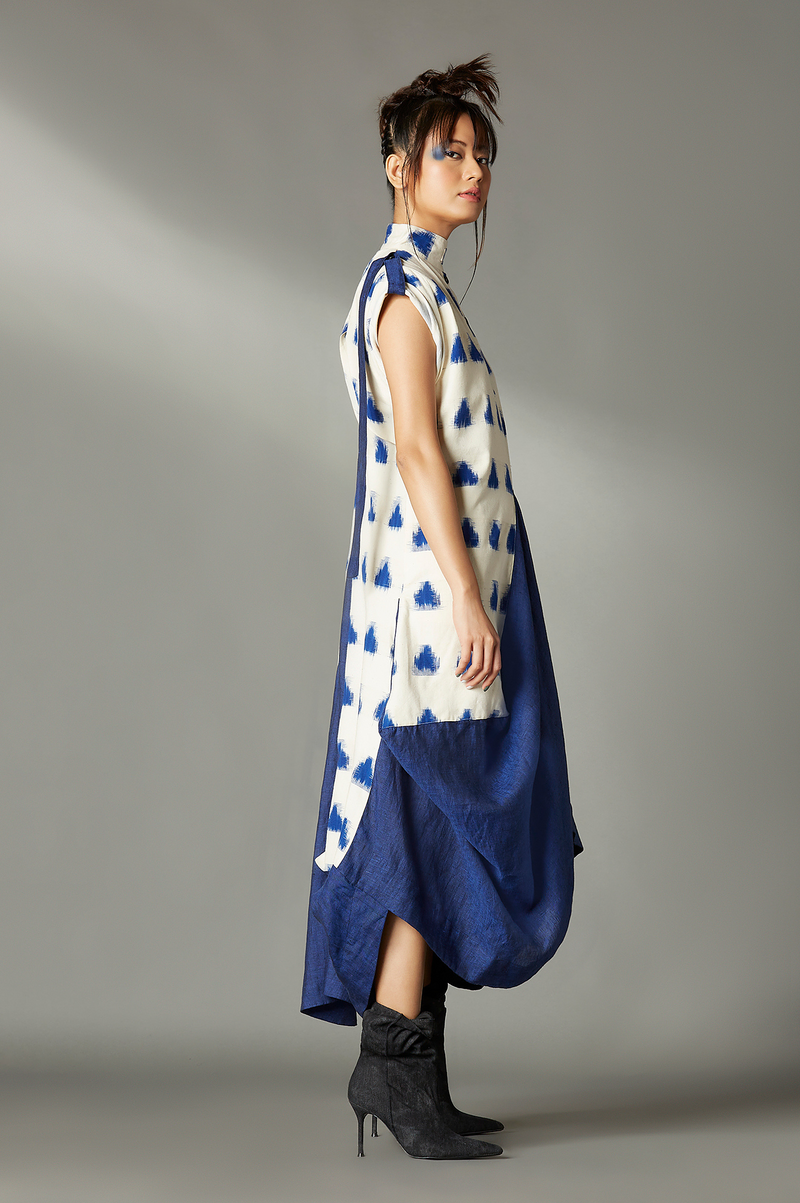 Darcy Dress by Chola in navy color for women Worldwide
