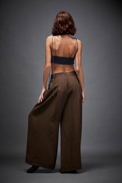 BREE TROUSERS IN BROWN