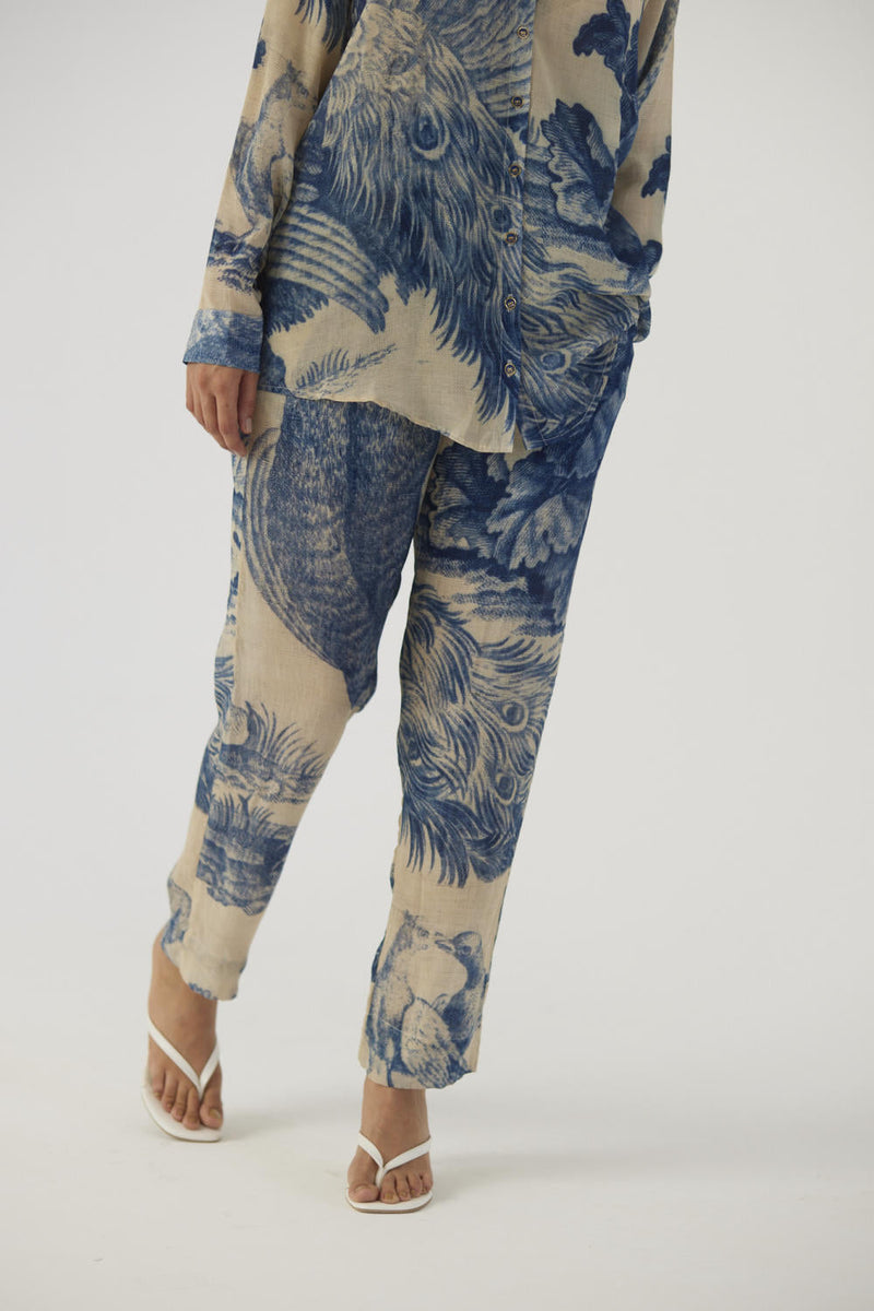 MORNI CREPE COORD SET Co-ord Sets by Yam in white color for women Worldwide