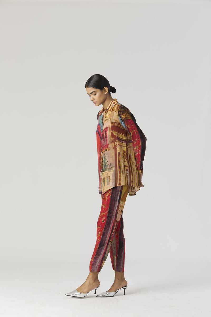 VILLA ROMA CO-ORD SET mul by Yam in multi color for women Worldwide