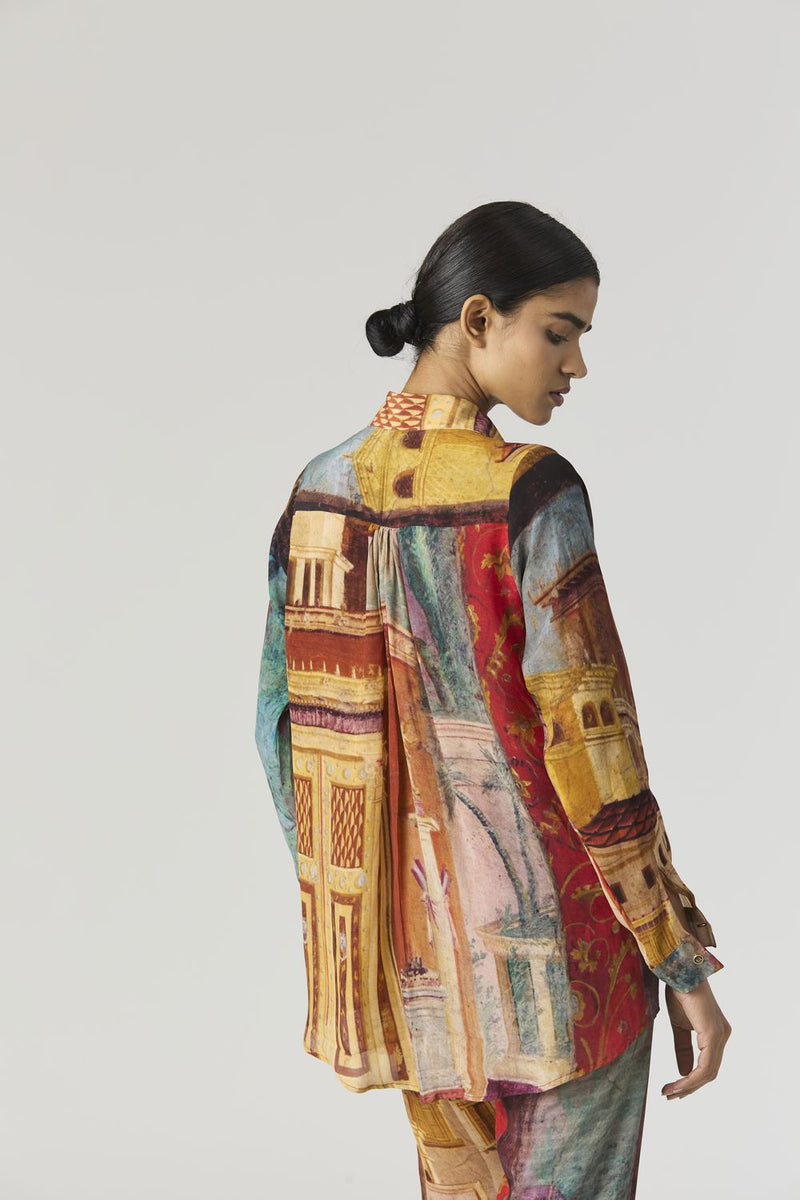 VILLA ROMA CO-ORD SET mul by Yam in multi color for women Worldwide