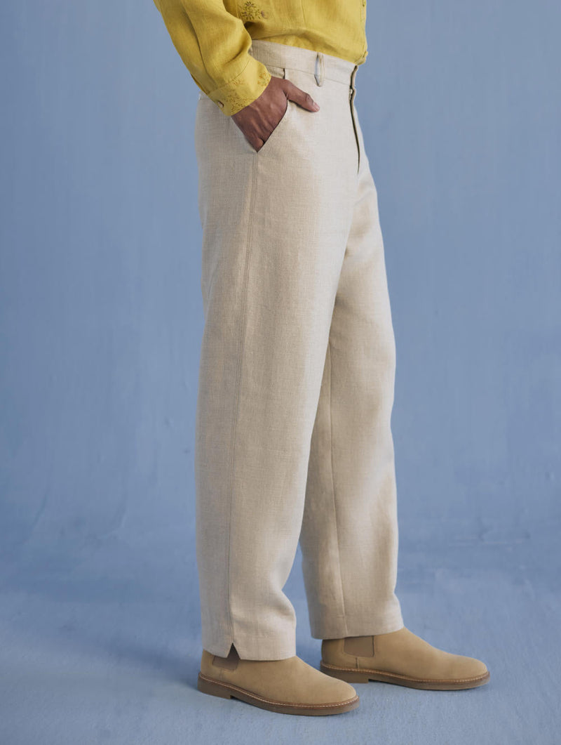 Neo Timeless Linen Pants - Earth