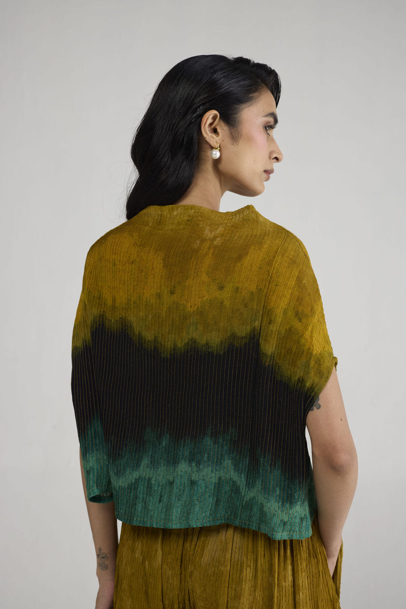 Uri Pintucks Top top/shirt by YAM-ORIENTAL GARDEN SEP'26 for women Worldwide