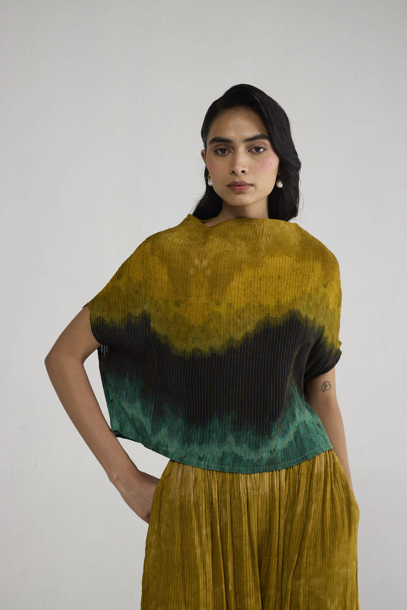 Uri Pintucks Top top/shirt by YAM-ORIENTAL GARDEN SEP'26 for women Worldwide