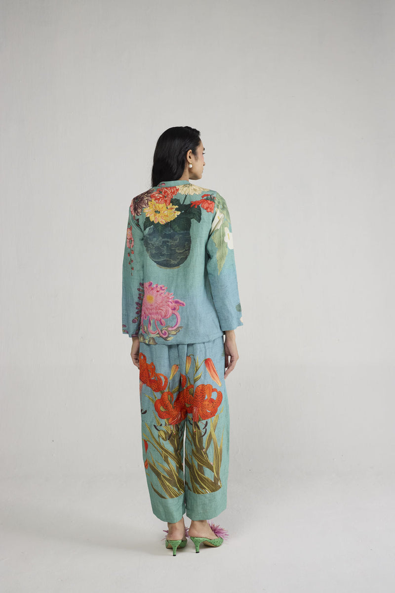Itsuki Blazer & Pants Set co-ord set by YAM-ORIENTAL GARDEN SEP'26 for women Worldwide