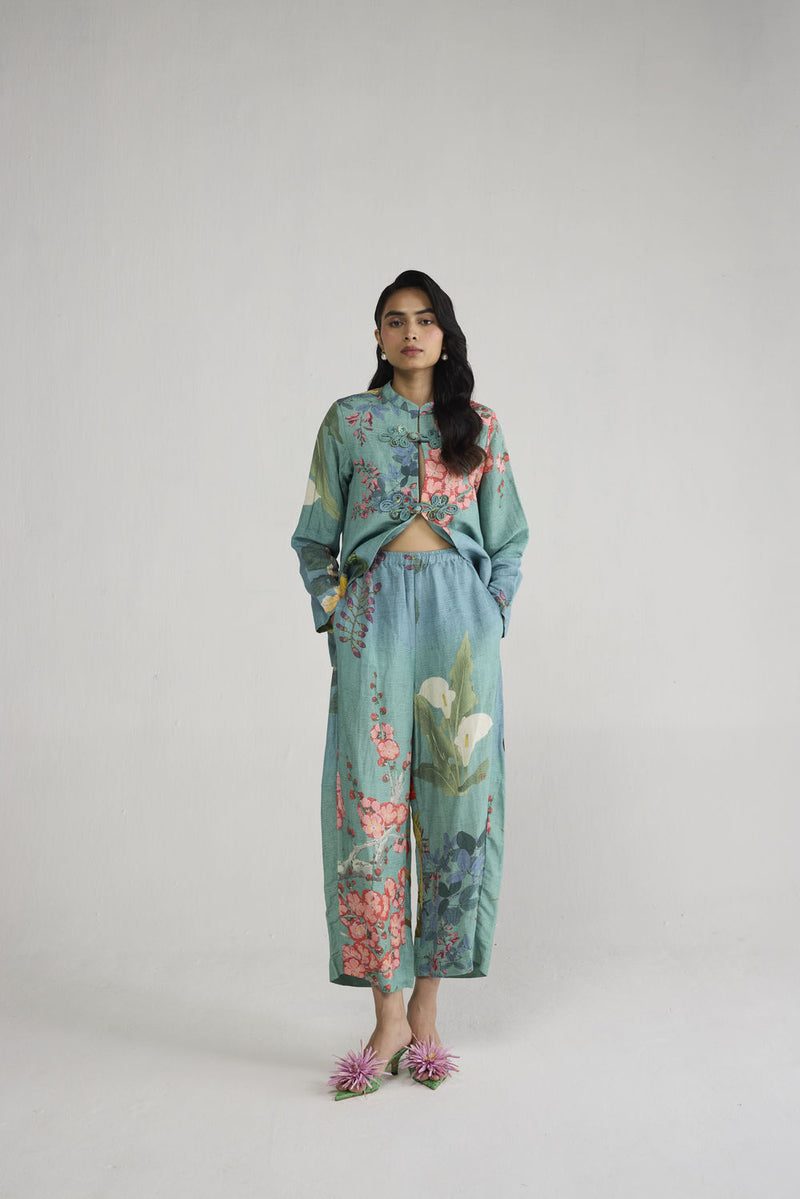 Itsuki Blazer & Pants Set co-ord set by YAM-ORIENTAL GARDEN SEP'26 for women Worldwide