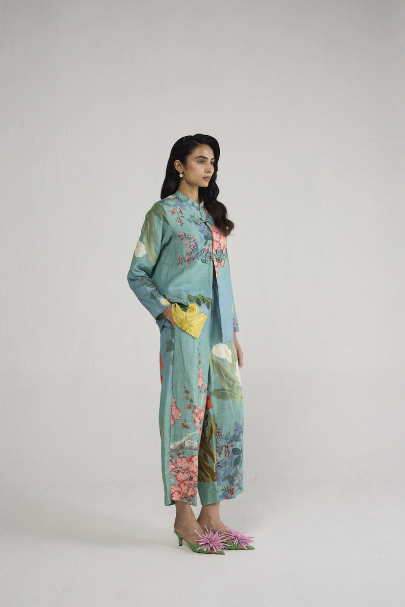 Itsuki Blazer & Pants Set co-ord set by YAM-ORIENTAL GARDEN SEP'26 for women Worldwide