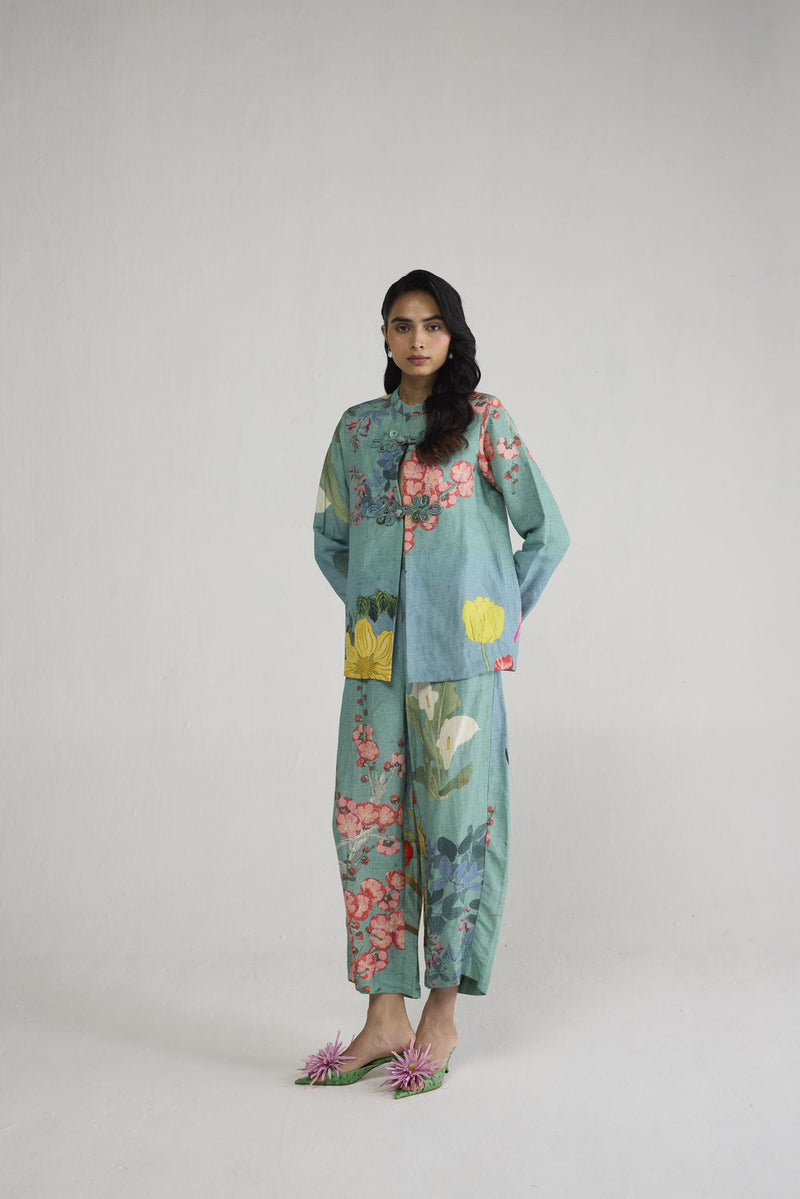 Itsuki Blazer & Pants Set co-ord set by YAM-ORIENTAL GARDEN SEP'26 for women Worldwide
