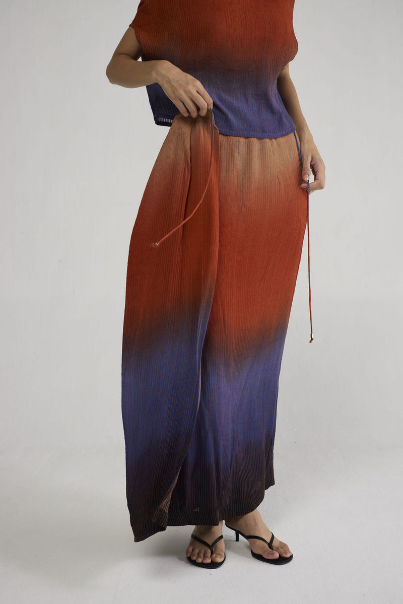 Ume Pintucks Wrap Skirt skirt by YAM-ORIENTAL GARDEN SEP'26 for women Worldwide