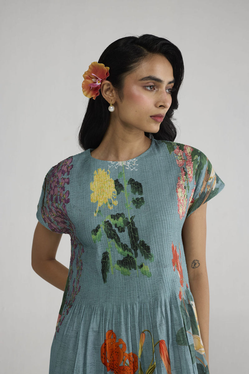 Itsuki Pintucks Dress dress by YAM-ORIENTAL GARDEN SEP'26 for women Worldwide