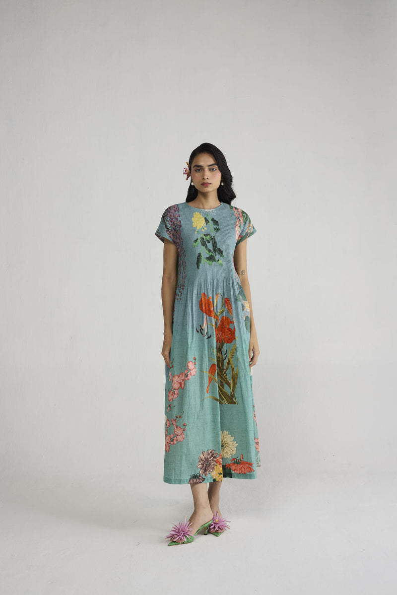 Itsuki Pintucks Dress dress by YAM-ORIENTAL GARDEN SEP'26 for women Worldwide