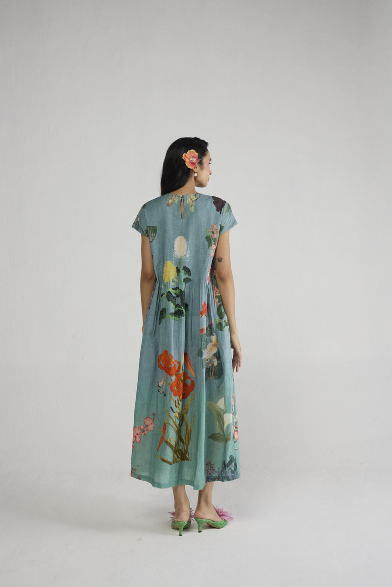 Itsuki Pintucks Dress dress by YAM-ORIENTAL GARDEN SEP'26 for women Worldwide