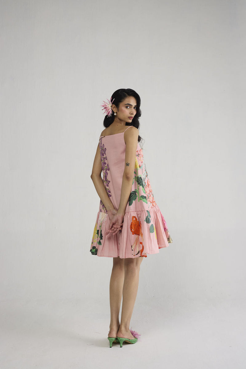 Sakura Short Frill Dress dress by YAM-ORIENTAL GARDEN SEP'26 for women Worldwide