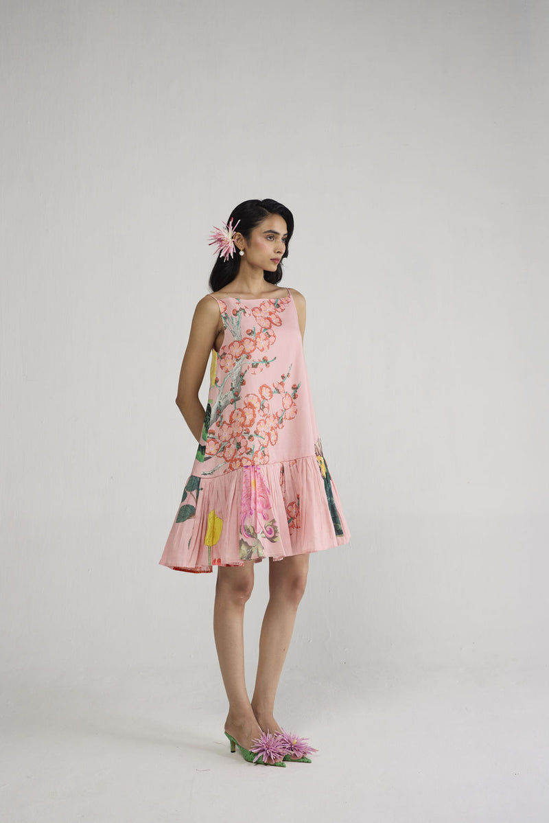 Sakura Short Frill Dress dress by YAM-ORIENTAL GARDEN SEP'26 for women Worldwide