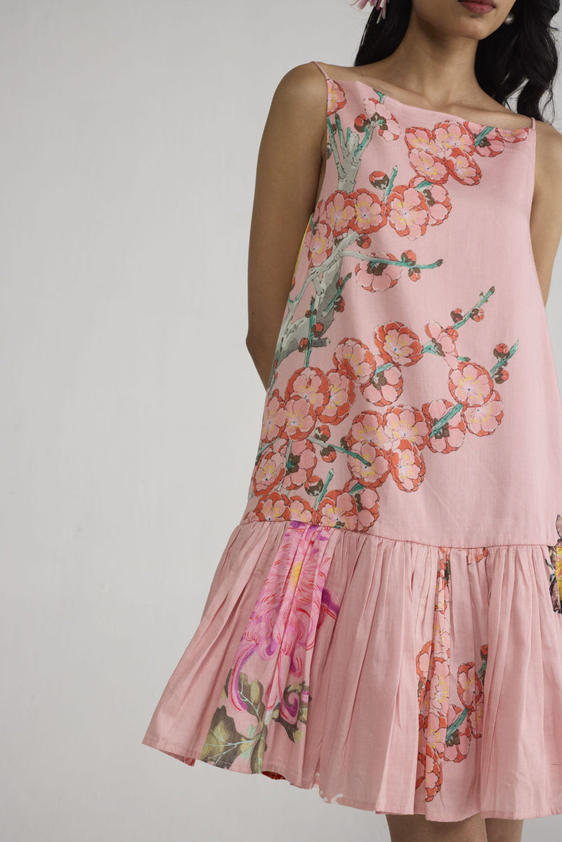 Sakura Short Frill Dress dress by YAM-ORIENTAL GARDEN SEP'26 for women Worldwide