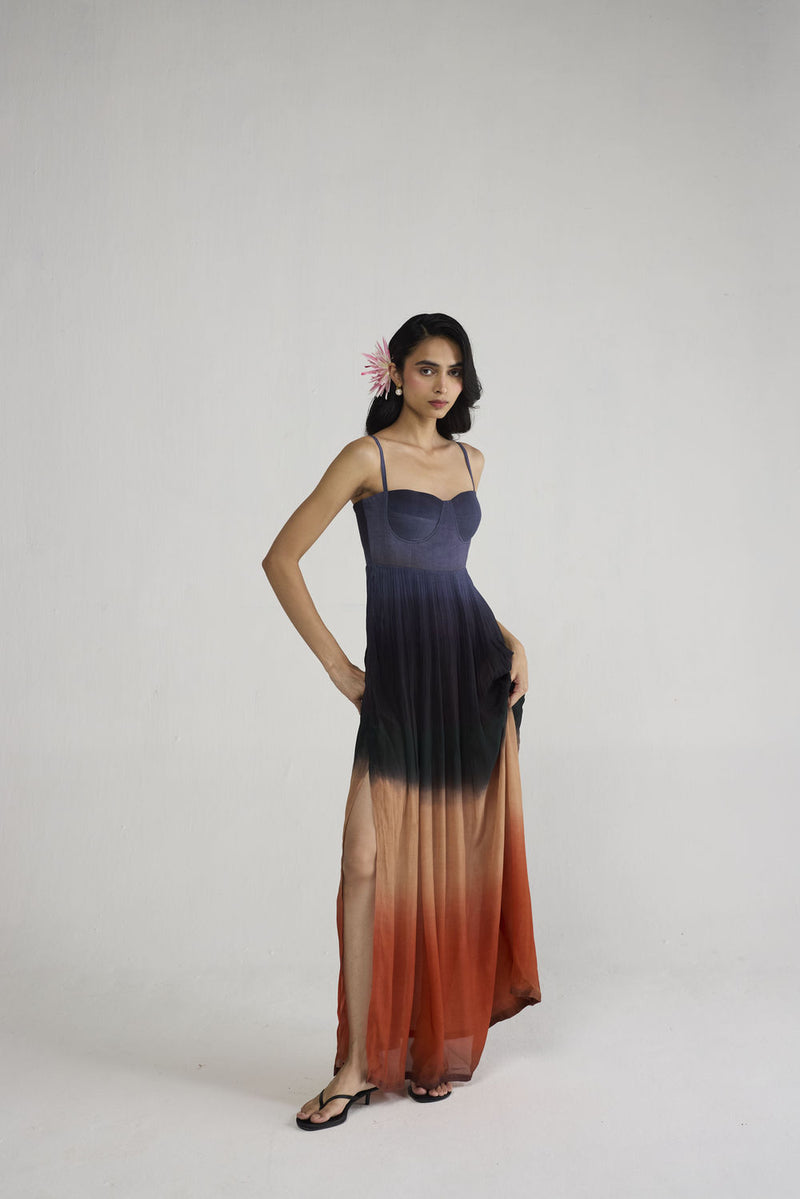 Ume Crepe Bralette Dress dress by YAM-ORIENTAL GARDEN SEP'26 for women Worldwide