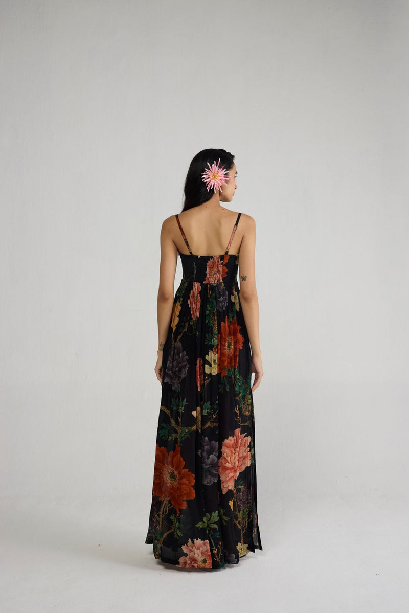 Himari Crepe Bralette Dress dress by YAM-ORIENTAL GARDEN SEP'26 for women Worldwide