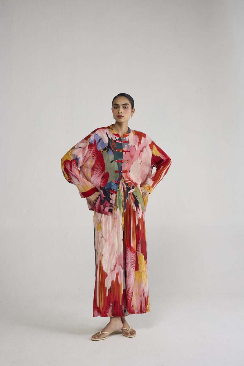 Obu Pintucks Shirt top/shirt by YAM-ORIENTAL GARDEN SEP'26 for women Worldwide