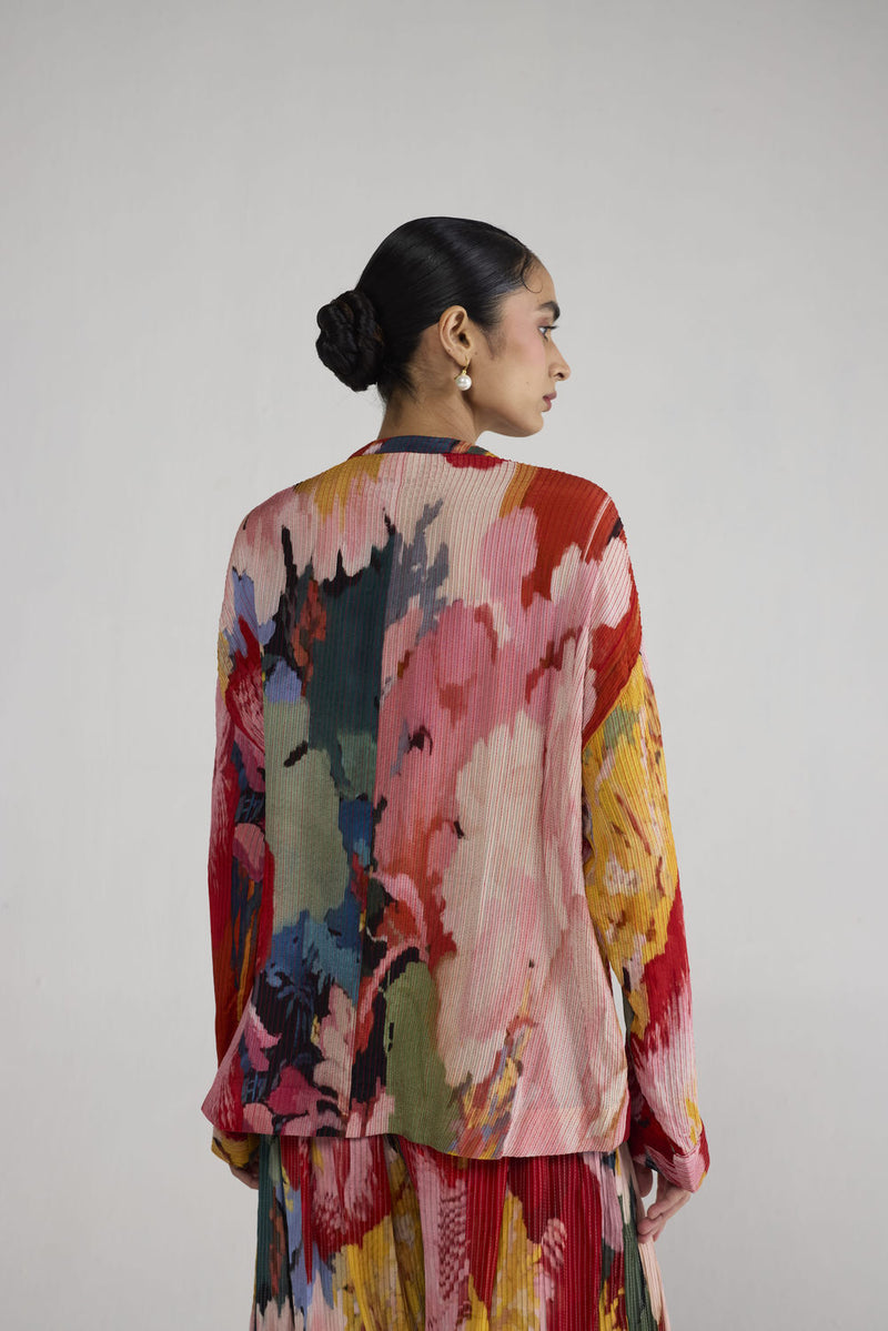 Obu Pintucks Shirt top/shirt by YAM-ORIENTAL GARDEN SEP'26 for women Worldwide