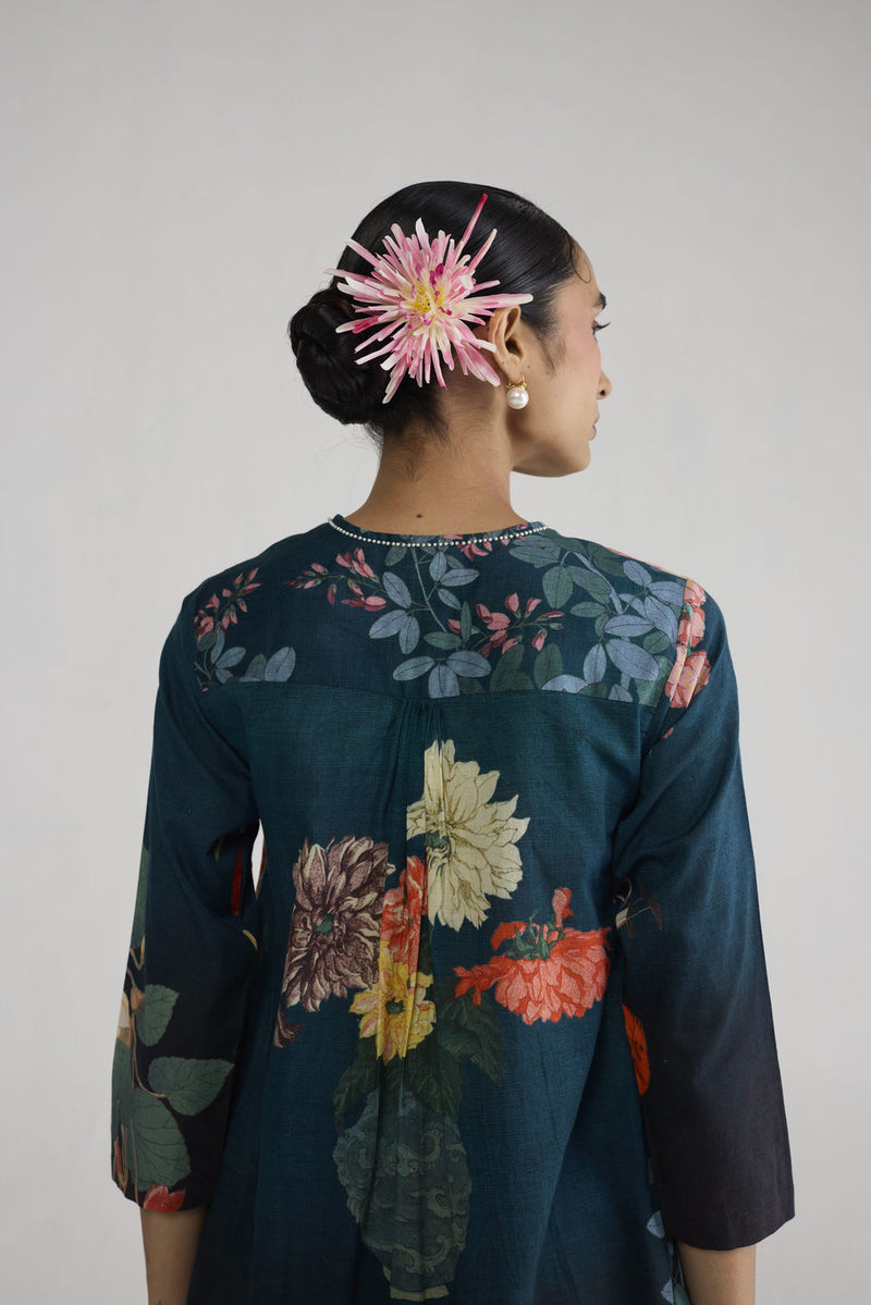 Minori Short Kurta Set co-ord set by YAM-ORIENTAL GARDEN SEP'26 for women Worldwide