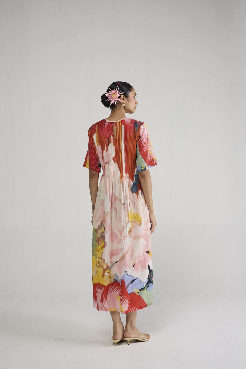 Obu Pintucks Dress dress by YAM-ORIENTAL GARDEN SEP'26 for women Worldwide