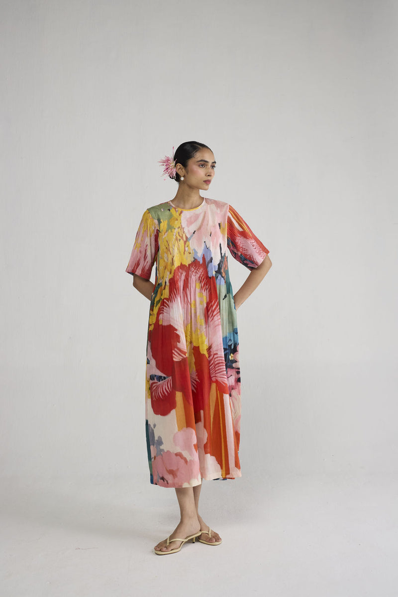 Obu Pintucks Dress dress by YAM-ORIENTAL GARDEN SEP'26 for women Worldwide