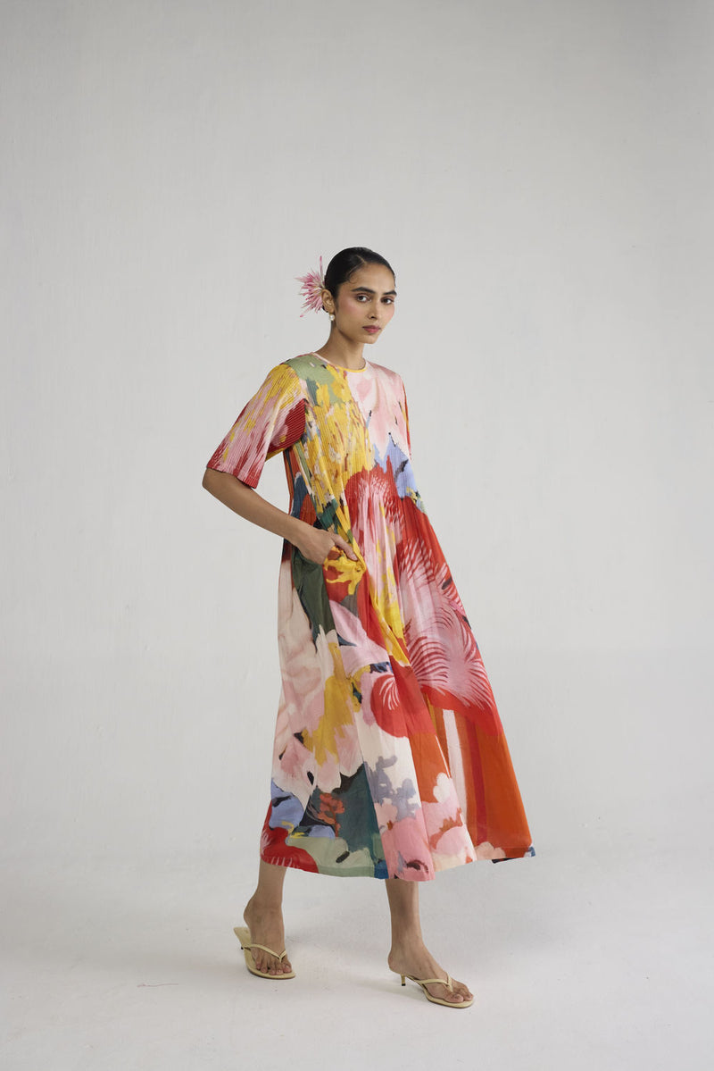 Obu Pintucks Dress dress by YAM-ORIENTAL GARDEN SEP'26 for women Worldwide